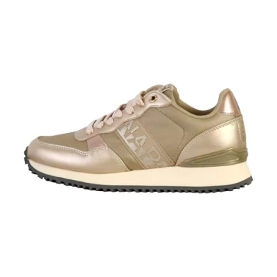 Afbeelding van Napapijri Astra Sneakers laag, Dames, Maat: 40, Platinum Imitatieleer/ textiel