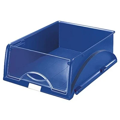 Afbeelding van Sorteerbak Leitz 5231 Sorty met klep blauw