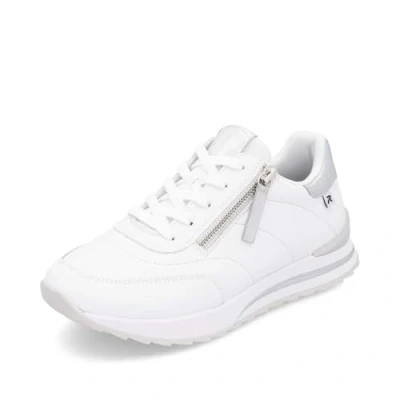 Afbeelding van Rieker Sneaker W2402 80 Wit Verwisselbaar Voetbed