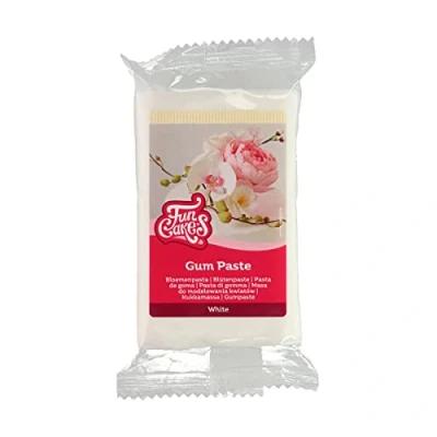 Afbeelding van FunCakes Gum Paste Modelleer Fondant Wit 250g