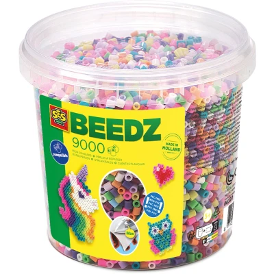 Afbeelding van SES Mix Strijkkralen Trendy, 9000st.