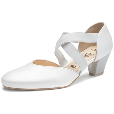 Afbeelding van ara Dames Toulouse Pumps, Weiß Offwhite 35, 40 EU
