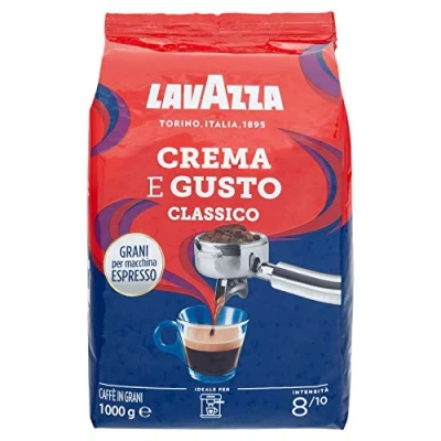 Afbeelding van Lavazza koffiebonen crema e GUSTO espresso Classico (1kg)