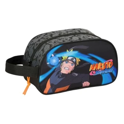Afbeelding van Reistasje Naruto Zwart 26 x 15 12 cm