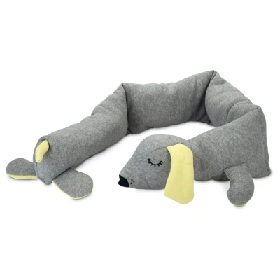 Afbeelding van Beeztees Puppy Knuffel Cosy Grijs Hondenspeelgoed 120 x 12 9.5 cm