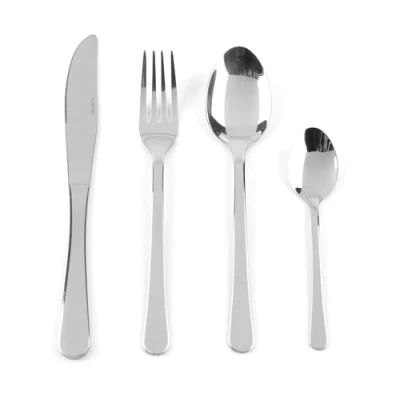Afbeelding van Salter Cutlery Set roestvrij staal 16 delig 4 pers tafelgerei Elegance Buxton