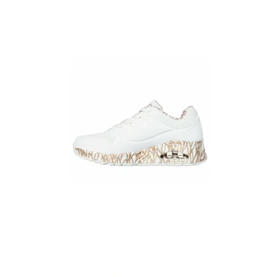 Afbeelding van Skechers Uno Loving Love Dames Sneakers White Maat 36