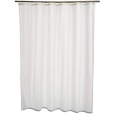 Afbeelding van Amazon Basics Polyester douchegordijn, 180 x 200 cm, wit
