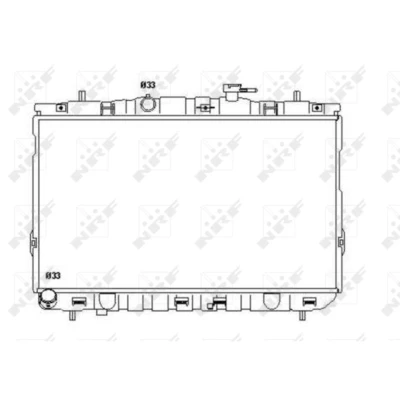 Afbeelding van Radiateur NRF 53355
