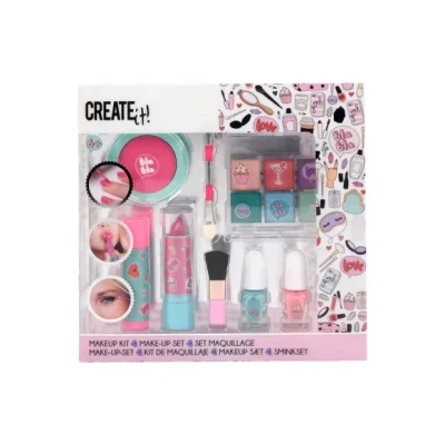 Afbeelding van Create It! Make up set Roze Turquoise