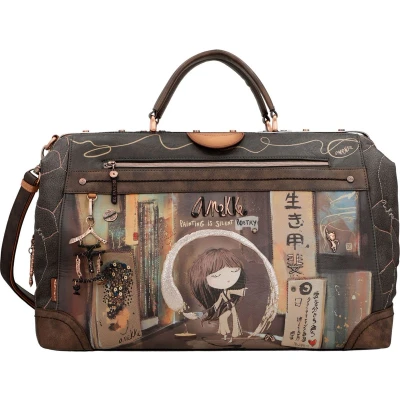 Afbeelding van Anekke Shoen Brown Weekender Reistas, 49 cm, meerkleurig, Meerkleurig