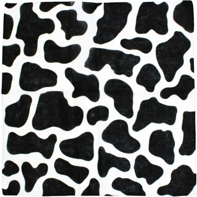 Afbeelding van Zac&#039;s Alter Ego Cow Print Bandana Zwart/Wit