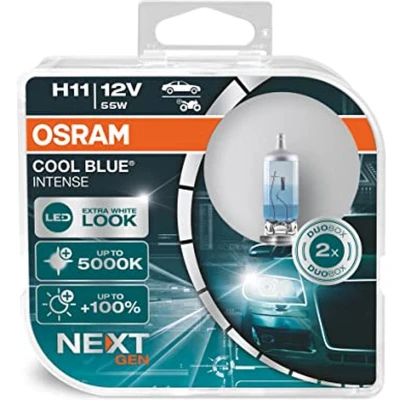Afbeelding van Osram H11 12V 55W PGJ19 2 Cool Blue Intense (NEXT GEN) Stuks