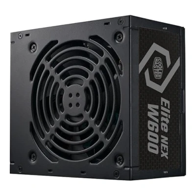 Afbeelding van Cooler Master Elite NEX White 230V 600 watt Mesh Cable