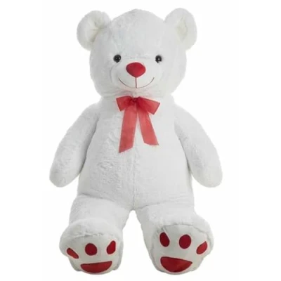 Afbeelding van Knuffelbeer Pretty Wit 160 cm