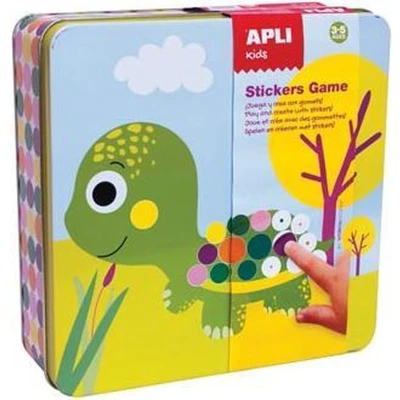 Afbeelding van APLI Kids Stickerspel Schildpad