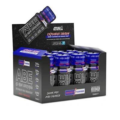 Afbeelding van Applied Nutrition A.B.E. Pre Workout Shots 12x 60ml Energy