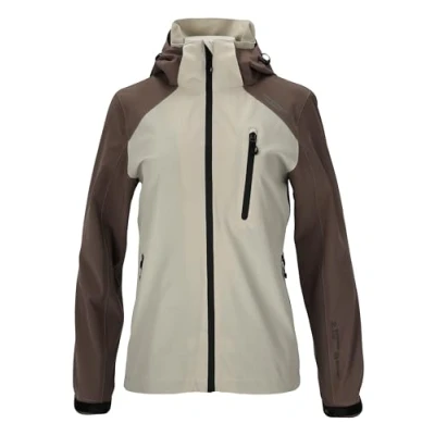 Afbeelding van Weather Report Funktions Camelia Outdoorjas, Dames, Maat: 46, Taupe