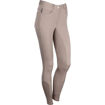 Afbeelding van Harry&#039;s Horse Rijbroek Redwood Full Grip Taupe 40