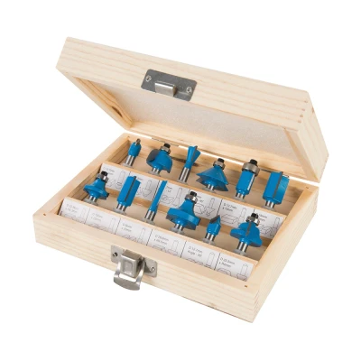 Afbeelding van Silverline 12 delige 1/4&quot; TCT frees set