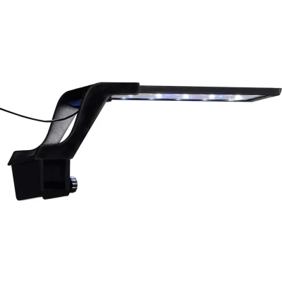 Afbeelding van vidaXL Aquariumlamp met klem LED 25 45 cm blauw en wit