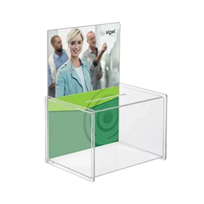 Image de sigel Urne pour actions promotionnelles, en acrylique