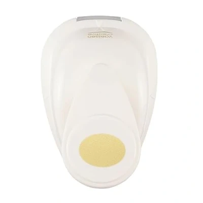 Afbeelding van Vaessen Creative Ovale perforator, 5 cm, 1 stuk, tot 160 g, voor knutselwerk en scrapbooking, wit/roze, XL