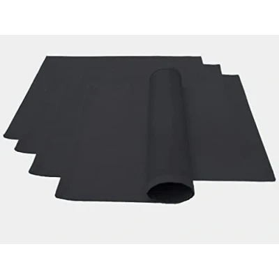 Afbeelding van Set van 4 Placemats 100% katoen Conceptcollectie Kleur (Set 46 x 36 cm Antraciet