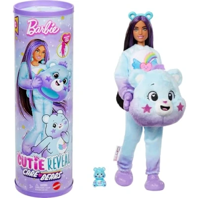 Afbeelding van Barbie Licensed Cutie Reveal x Care Bears Series 2 Dream Bright Bear