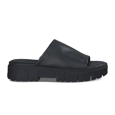 Afbeelding van Tamaris Muiltjes met hak, Dames, Maat: 41, Black uni Leer