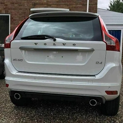 Afbeelding van XC 60 FACELIFT (2014 2017) Achterbumperbeschermer roestvrij staal chroom