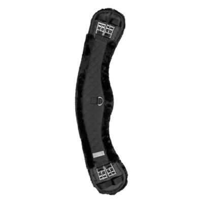 Afbeelding van Waldhausen Dressuursingel Half Moon Zwart/Zwart 85cm Agradi.be