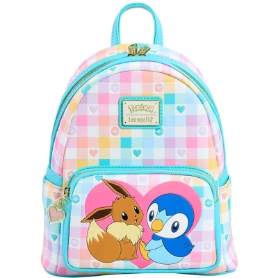 Afbeelding van Loungefly Backpack Pokemon Piplup and Eevee