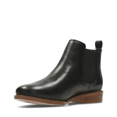 Afbeelding van Clarks Taylor Shine Korte laarzen, Dames, Maat: 40, Black Leer