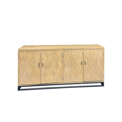 Afbeelding van Icons dressoir Elm 180 cm naturel