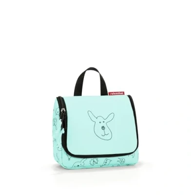 Afbeelding van Reisenthel Toiletbag S Kids Toilettas Kind Maat 1,5L Cats&amp;Dogs Mint