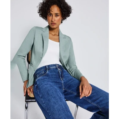 Afbeelding van Street One Blazer Effen Blauw 40