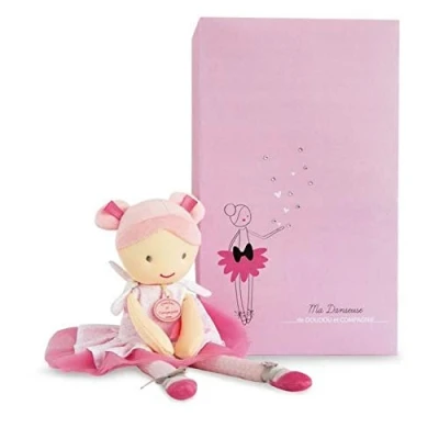 Image de Peluche Doudou et Compagnie Ma danseuse Rose