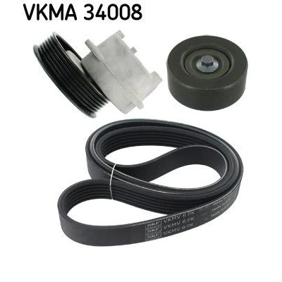Afbeelding van SKF VKMA 34008 Poly V riem set FORD: FIESTA 4
