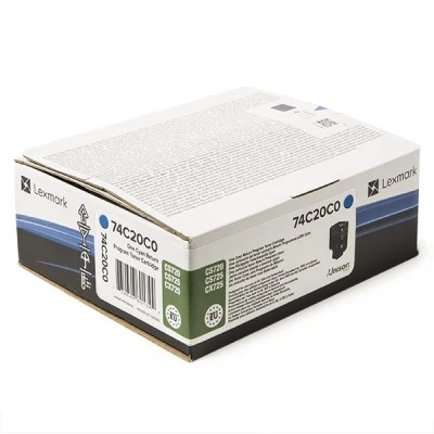 Image de Lexmark cyan originale cartouche de toner LCCP