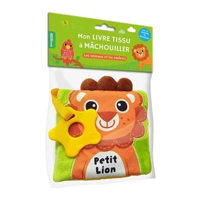 Image de Mon livre tissu à machouiller Petit lion