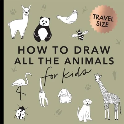 Afbeelding van How to Draw for Kids Series All the Animals: Books with Dogs, Cats, Lions, Dolphins, and More (Mini)