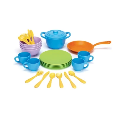 Afbeelding van Green Toys Kook en Diner set gerecycled