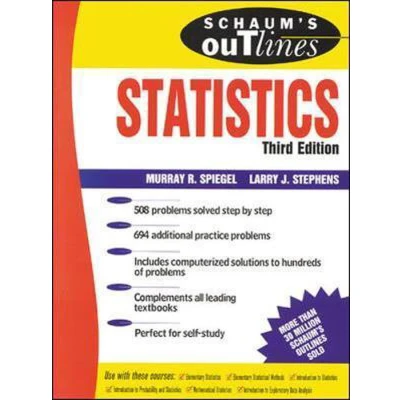 Afbeelding van Schaum&#039;s Outline of Statistics