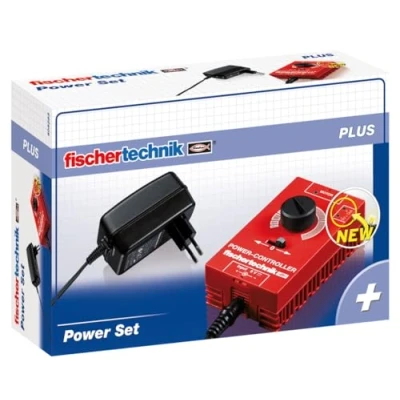 Afbeelding van fischertechnik 505283 voedingsadapter &amp; inverter, zwart, rood, stroomadapters en inverters (zwart, 225 x 65 150 mm)