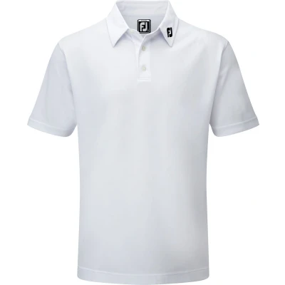 Afbeelding van Footjoy Stretch Pique Solid Polo Junior Wit