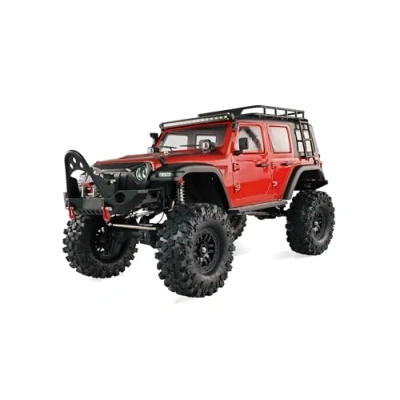 Afbeelding van Amewi 22652 AMXRock Crosstrail Crawler 4WD 1:10 ARTR metallic rood