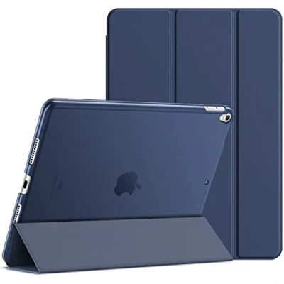 Afbeelding van JETech Hoes voor iPad Air 3e Generatie 10,5 Inch (2019) en Pro (2017), Case met Automatisch Wekken/Slapen (Marine)