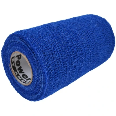 Afbeelding van Bandage Equine Powerflex blauw 10 cm