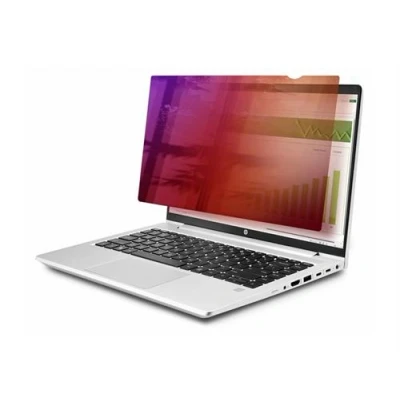 Image de StarTech.com Filtre de confidentialité pour PC 14&quot; 16:9, Doré, +/ 30 ordinateur portable (horizontal) amovible module d&#039;extension/adhésif or, noir